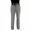 Smitty Umpire Smitty Flat Front Heather Grey Combo Umpire Pants