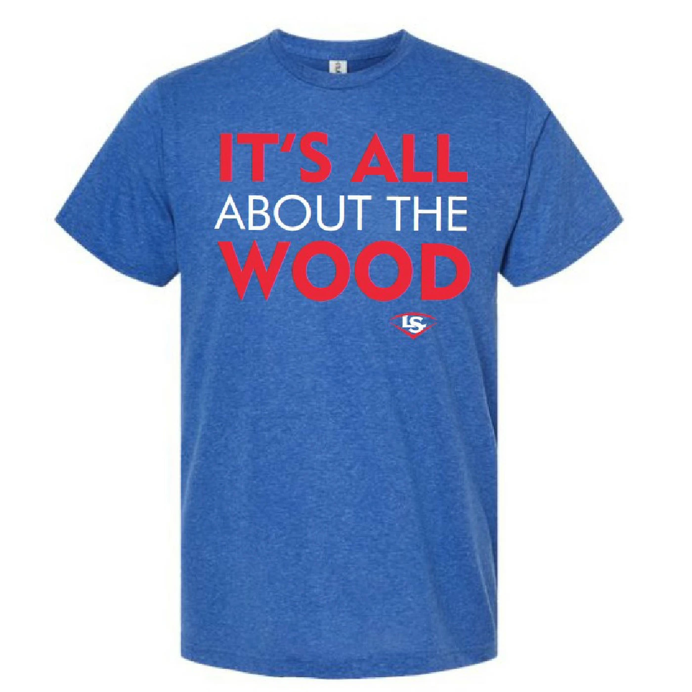 LOUISVILLE SLUGGER It's All About The Wood T-Shirt Royal Blue