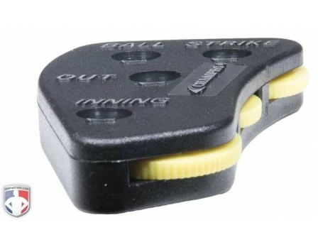 Champro Umpire Gear Champro Balls First 4-Dial Optic Yellow Plastic Umpire Indicator - 3/2/2 Count - Image 4