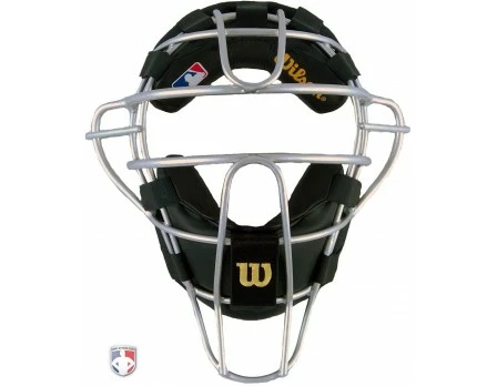 Wilson Umpire Gear Wilson MLB Wrap Around Umpire Mask Replacement Pads - Black - Image 2