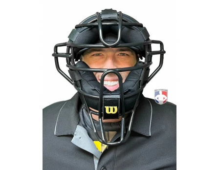 Wilson Umpire Gear Wilson Dyna-Lite Steel Umpire Mask With Memory Foam - Image 5