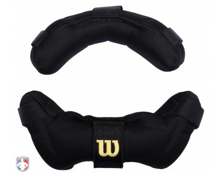 Wilson Umpire Gear Wilson Memory Foam Umpire Mask Replacement Pads - Black