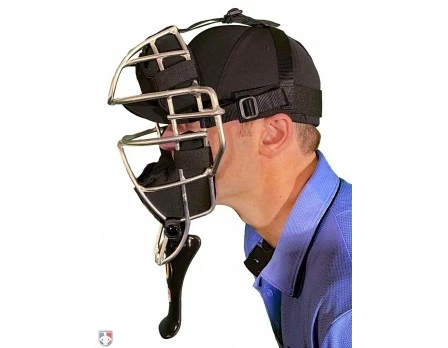 Wilson Umpire Gear Wilson MLB Gold 6" Umpire Throat Guard - Image 4