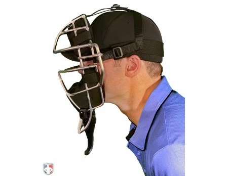 Wilson Umpire Gear Wilson MLB Gold 4" Umpire Throat Guard - Image 4