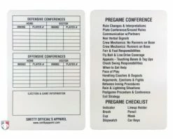 Smitty Umpire Reusable Baseball Umpire Game Card