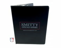 Smitty Umpire Oversized "Book" Style 6” Umpire Lineup Card Holder / Game Card Referee Wallet