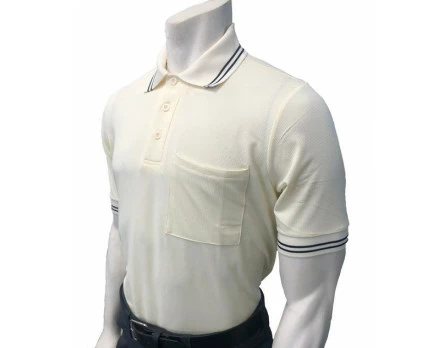Smitty Umpire Smitty Short Sleeve Body Flex Umpire Shirt - Cream