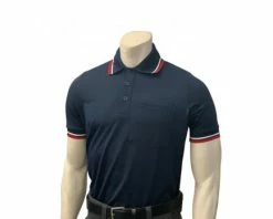 Smitty Umpire Smitty Short Sleeve Body Flex Umpire Shirt - Navy