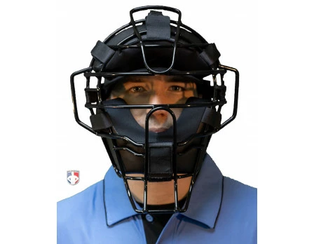 Diamond Umpire Gear Diamond ECLIPSE All-Black IX3 Aluminum Umpire Mask - Image 3