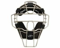 Diamond Umpire Gear Diamond Silver Big League Aluminum Umpire Mask With Leather