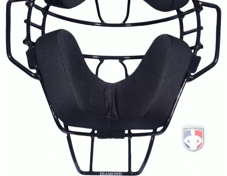 Diamond Umpire Gear Diamond IX3 Aluminum Umpire Mask With Quik-Dry - Image 2