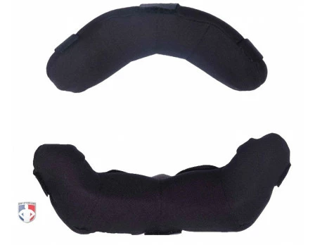 Team Wendy Umpire Mask Replacement Pads - Black - Image 2