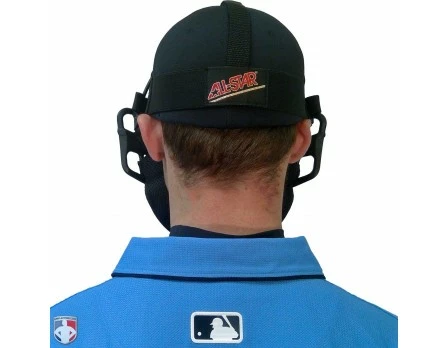 ALL-STAR Umpire Gear All-Star Black Magnesium Umpire Mask With Black LUC - Image 7