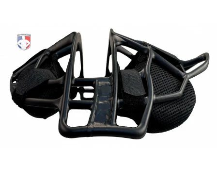 ALL-STAR Umpire Gear All-Star Black Magnesium Umpire Mask With Black LUC - Image 4