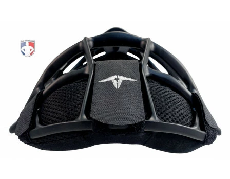 ALL-STAR Umpire Gear All-Star Black Magnesium Umpire Mask With Black LUC - Image 3