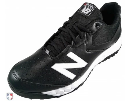 New Balance Referee And Umpire Shoes New Balance V3 Black & White Low-Cut Umpire Base Shoes