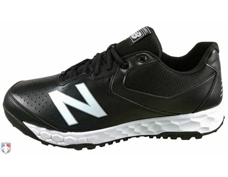 New Balance Referee And Umpire Shoes New Balance V3 Black & White Low-Cut Umpire Base Shoes - Image 2