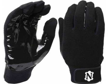 Neumann Officials Gloves Neumann All-Black Officials Gloves With Synthetic Palms