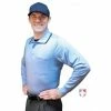 Smitty Umpire Smitty Long Sleeve Body Flex Umpire Shirt - Powder Blue