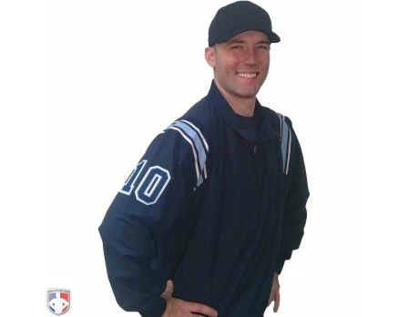 4" Navy On Powder Blue On White Precision-Cut Number - Image 5