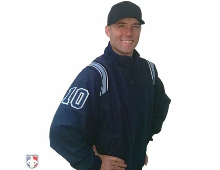 4" Navy On Powder Blue On White Precision-Cut Number - Image 6