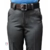 Smitty Umpire Smitty Women's Performance Poly Spandex Charcoal Grey Flat Front Plate Umpire Pants