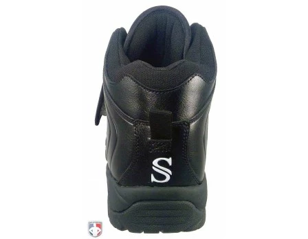 Smitty Umpire Smitty All-Black Mid-Cut Umpire Plate Shoes - Image 3