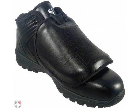 Smitty Umpire Smitty All-Black Mid-Cut Umpire Plate Shoes - Image 6