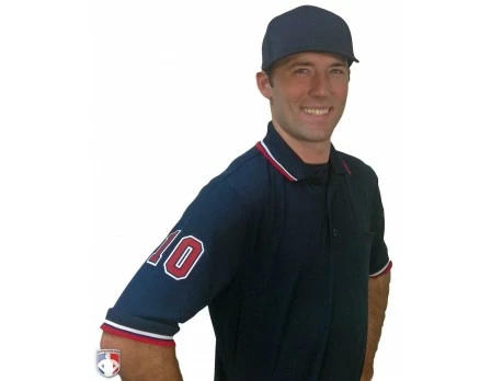 3" Red On Navy On White Precision-Cut Number - Image 2