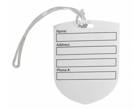 Ump Attire Shield Logo Luggage Tag - Image 2