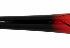 LOUISVILLE SLUGGER Personalized Bat Black And Red High Gloss