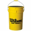 Wilson Softball Ball Bucket W/ Padded Lid