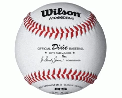 A1066 Wilson League Series Baseballs – Dixie Boys (Dozen)