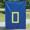 CageSaver H.D. Backdrop (Navy Blue With Yellow Strike Zone)