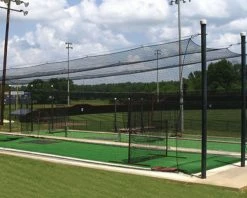 Premium Nylon Batting Cage Net 14′ H X 14′ W X 55′ L (#36)