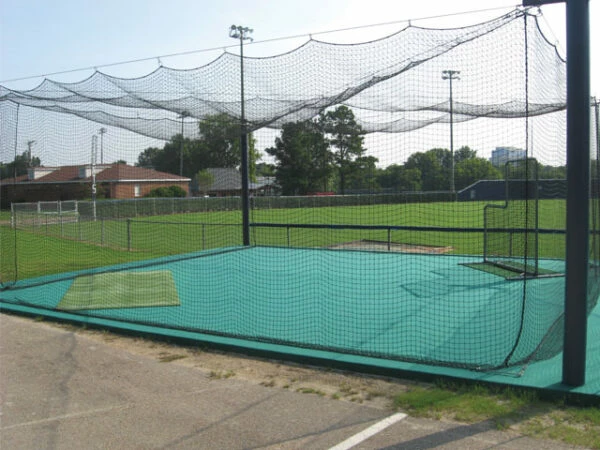 Square Batting Cage Net 12′ H X 55′ W X 55′ L (#36)