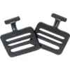 Metal Chest Protector Replacement T-Hooks - Pair