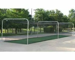 Pro Batting Cage Frames | In-Ground 4 Section Frame